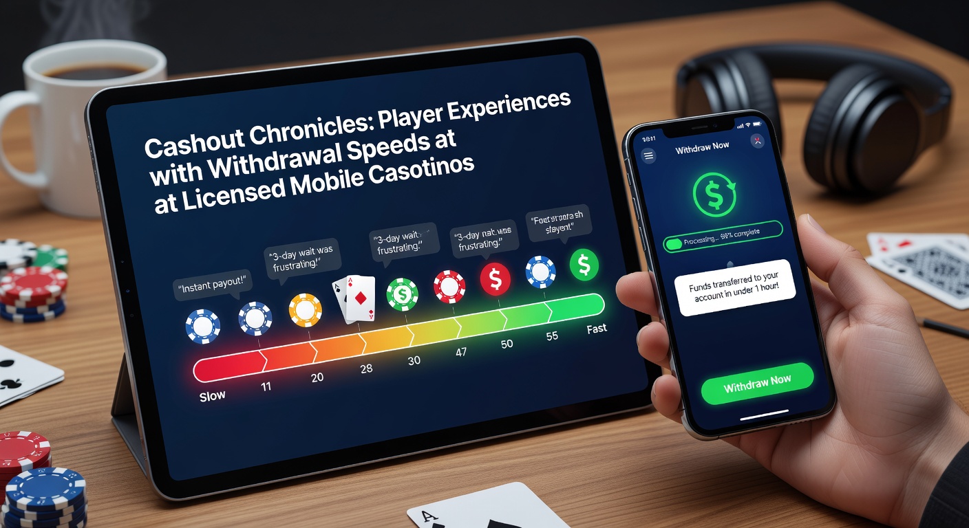 Grafik mit Balkendiagrammen zu Auszahlungszeiten verschiedener Zahlungsmethoden in Mobile-Casinos, inklusive E-Wallets und Banküberweisungen