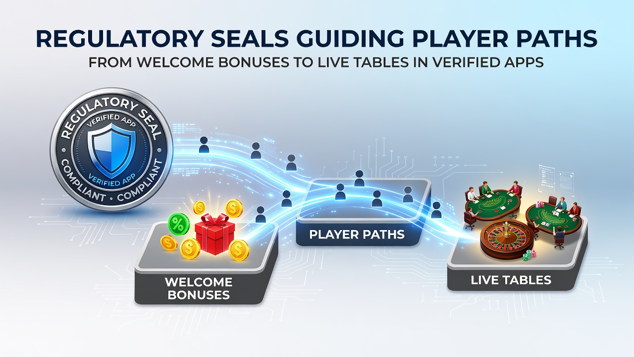 Regulatorische Siegel in verifizierten Casino-Apps